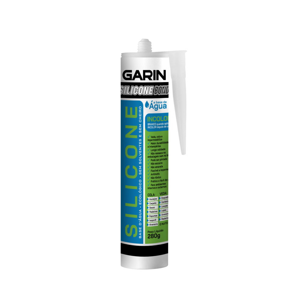 Silicone Bae d'água Incolor Garin