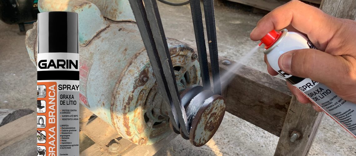 Graxa branca Spray